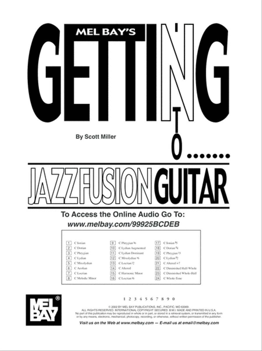 Getting Into Jazz Fusion Guitar Electric Guitar scores gallery preview page 2