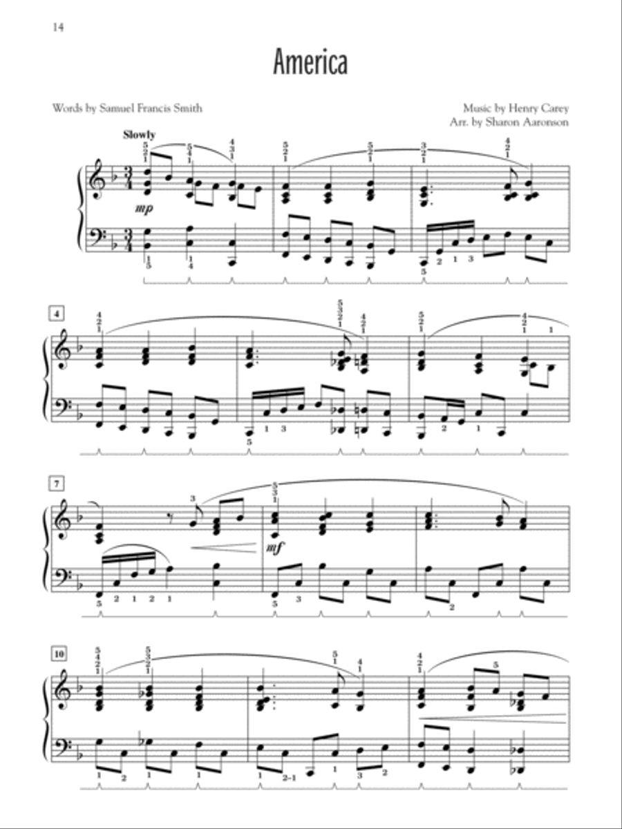 The Spirit of America The Spirit of America Piano Solo scores gallery preview page 4