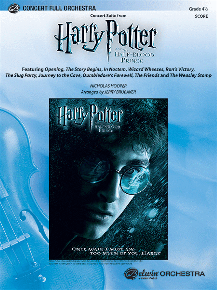 Harry Potter and the Half-Blood Prince, Concert Suite from