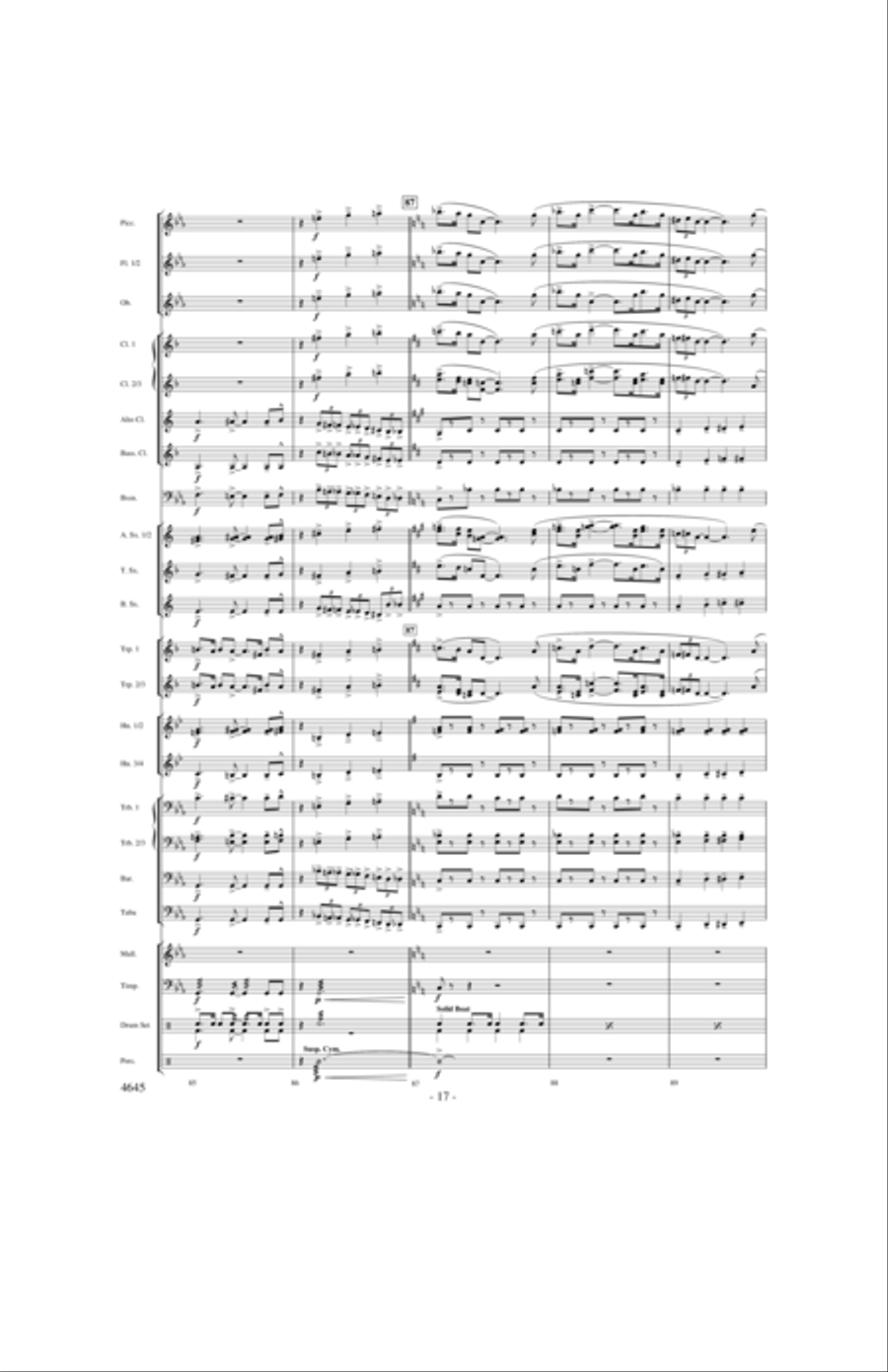 New York: 1927 Concert Band scores gallery preview page 16