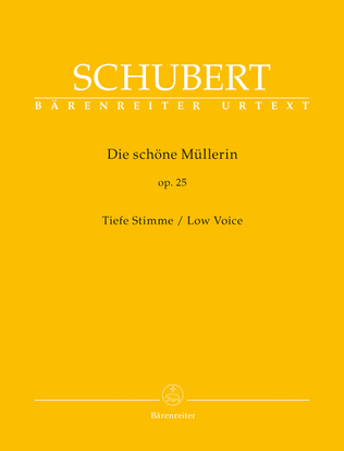 Book cover for Die schone Mullerin, Op. 25 D 795
