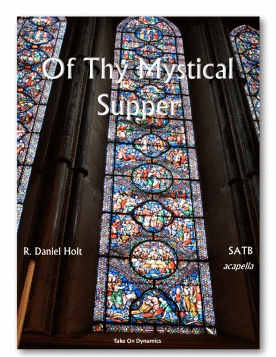 Of Thy Mystical Supper 4-Part scores gallery preview page 1
