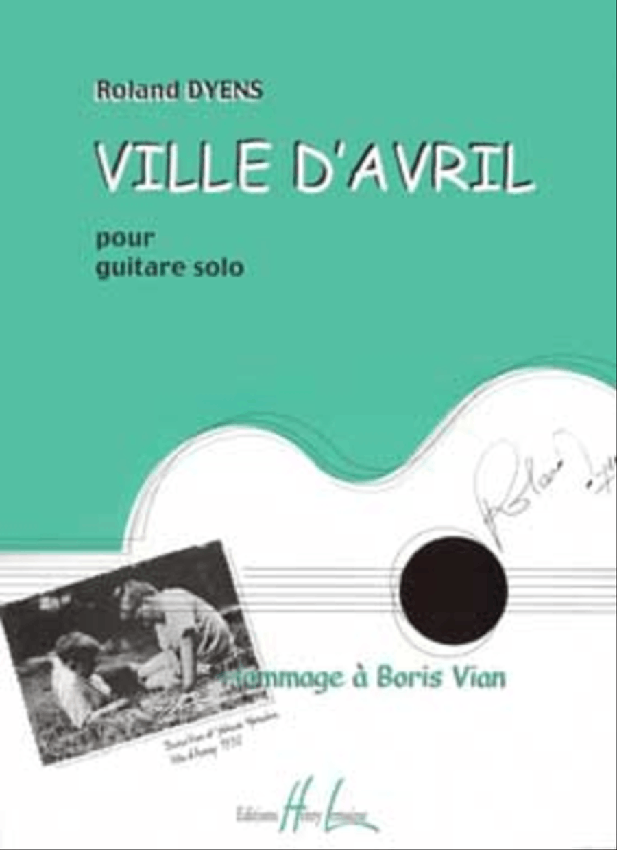 Ville D'Avril Guitar Ensemble scores gallery preview page 1