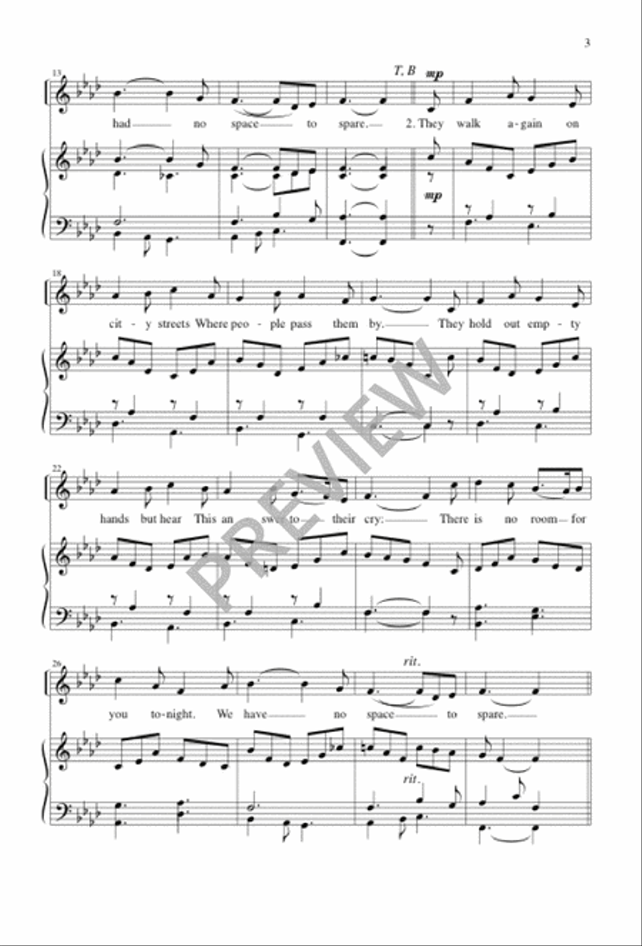 Ballad of Bethlehem 2-Part scores gallery preview page 3