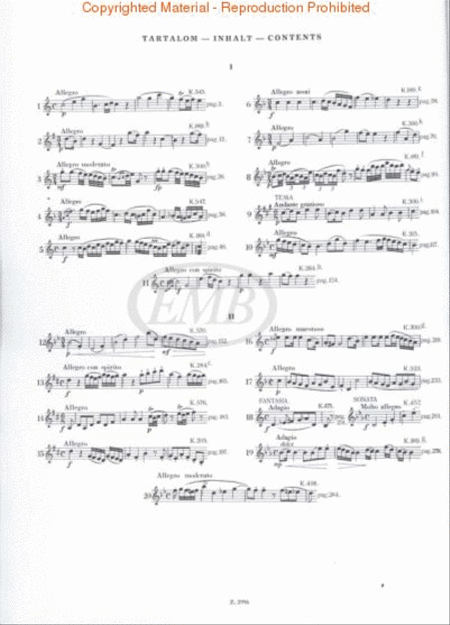 Sonatas – Volume 1