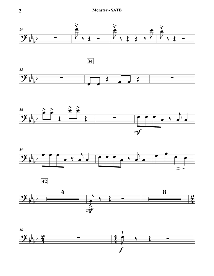Monster Concert Band scores gallery preview page 6