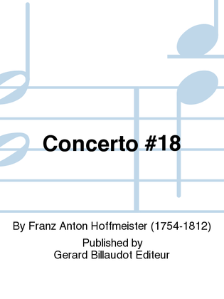 Book cover for Concerto No. 18