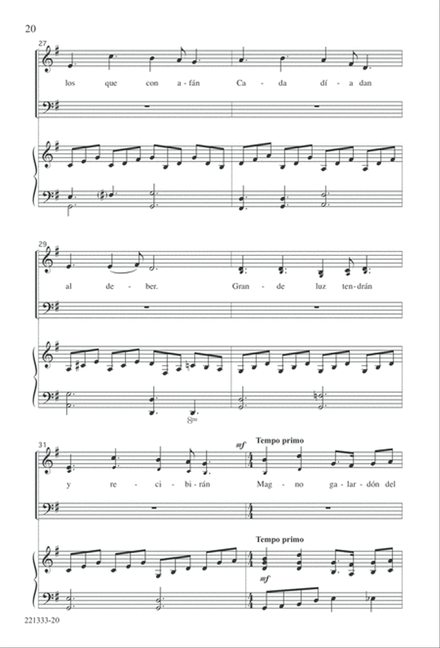 Siervos de Jesus Siervos de Jesus 4-Part scores gallery preview page 24