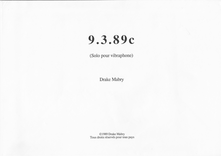 9.3.89c (for vibraphone solo)
