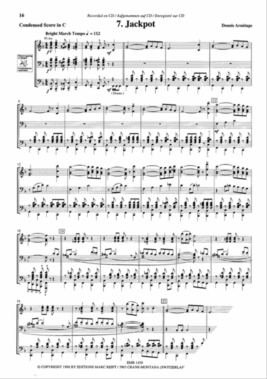 Beer Party Concert Band scores gallery preview page 9