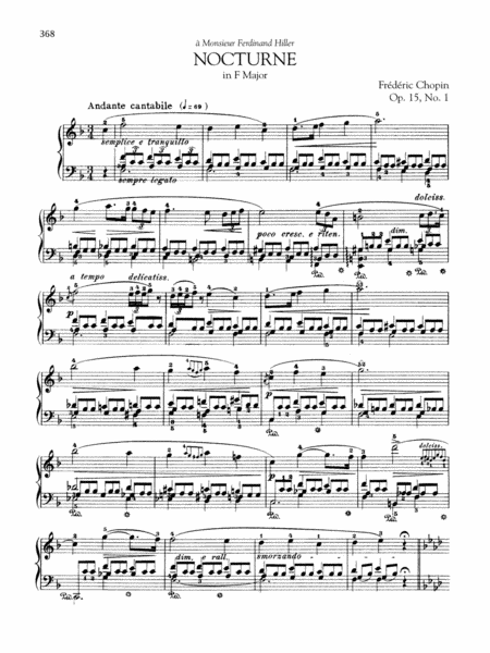Nocturne in F Major, Op. 15, No. 1