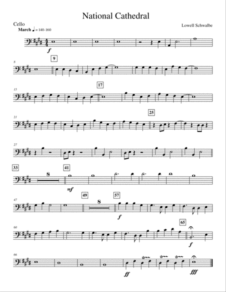 National Cathedral Full Orchestra scores gallery preview page 2