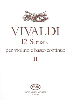 12 sonate per violino e basso continuo II