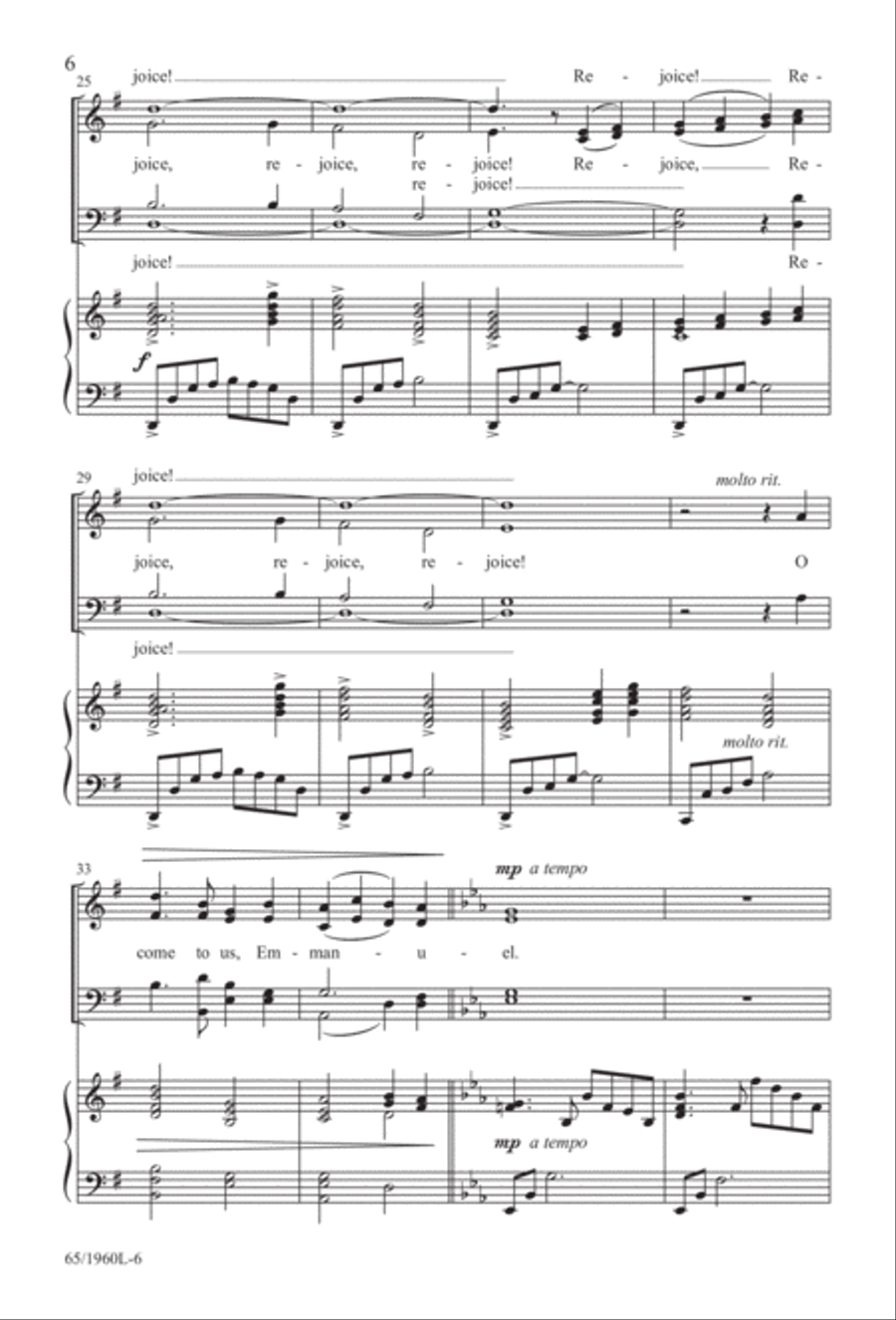 A New Birth...A New Beginning 4-Part scores gallery preview page 7