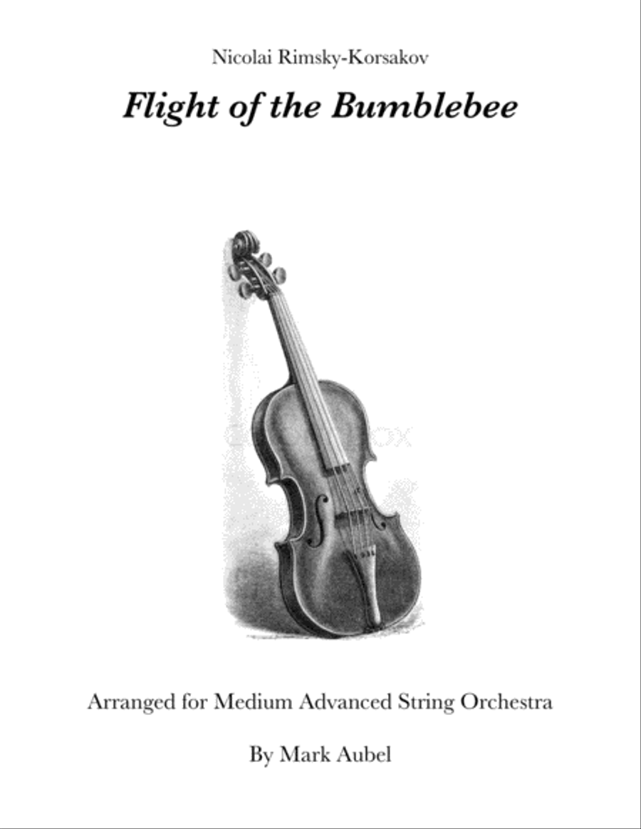Flight of the Bumblebee String Orchestra scores gallery preview page 1