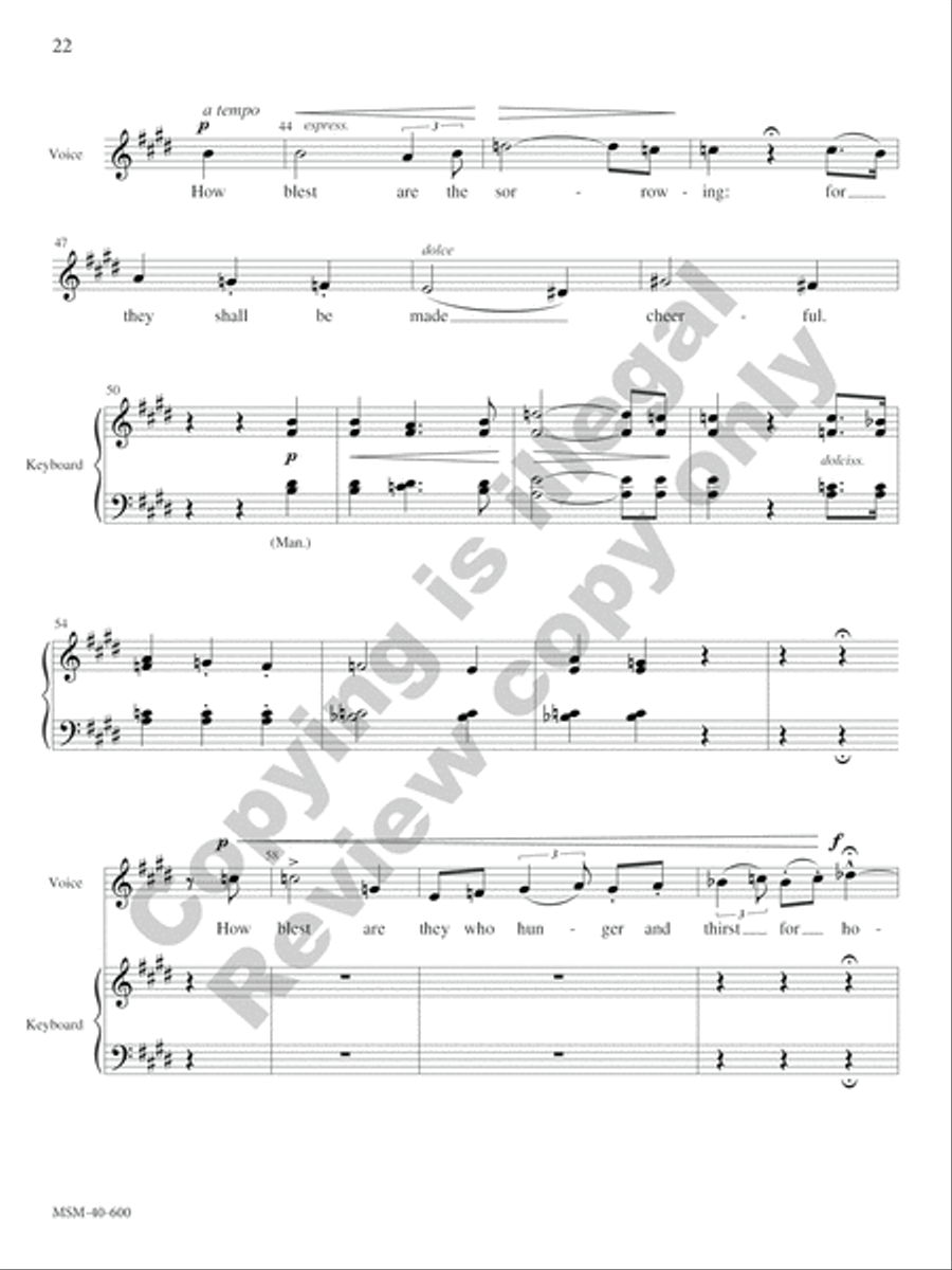 Seasons and Celebrations: General (Summer) High Voice scores gallery preview page 33