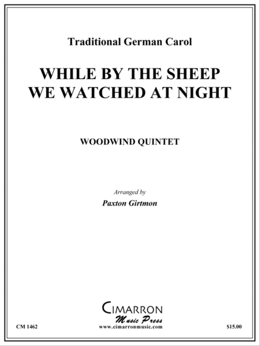 While I Watch the Sheep We Watched the Night Woodwind Quintet scores gallery preview page 1