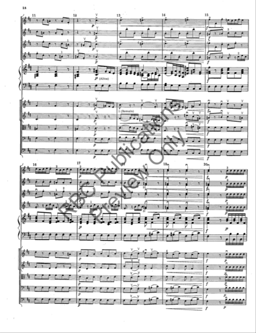 Concerto In B Minor Concerto In B Minor String Orchestra scores gallery preview page 21
