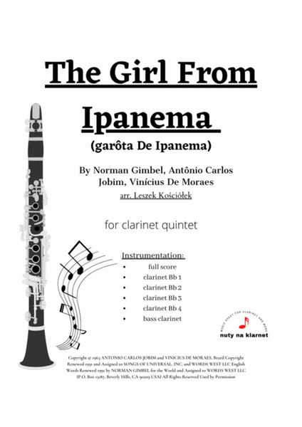The Girl From Ipanema (garôta De Ipanema) image number null