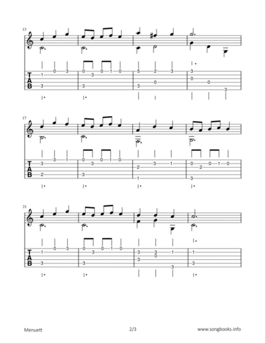Menuett Menuett Chamber Music scores gallery preview page 2