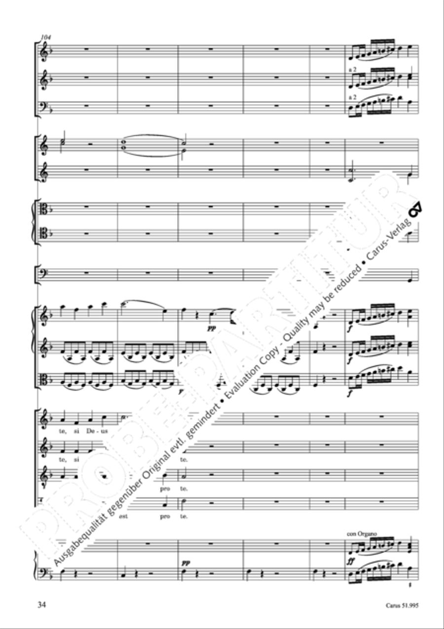 Insanae et vanae curae 4-Part scores gallery preview page 35