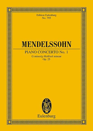 Book cover for Piano Concerto No. 1, Op. 25 in G Minor