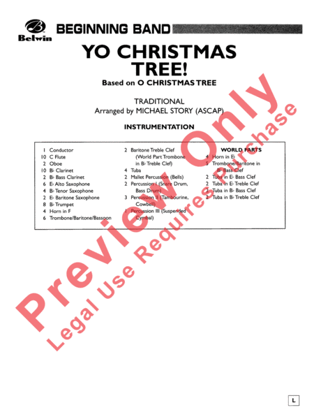 Yo Christmas Tree! (based on O Christmas Tree) image number null