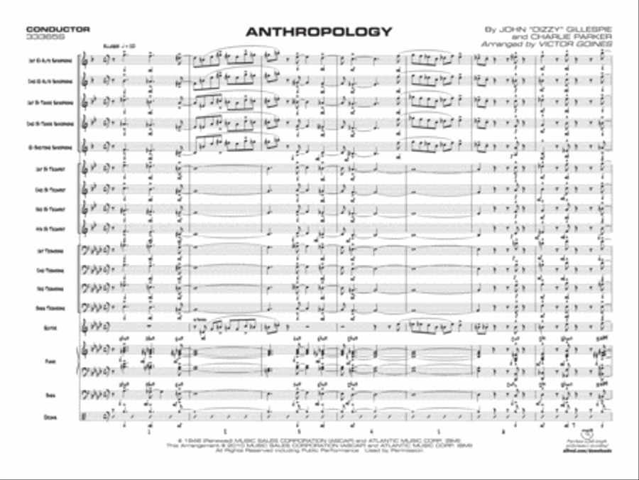 Anthropology Anthropology Jazz Ensemble scores gallery preview page 2