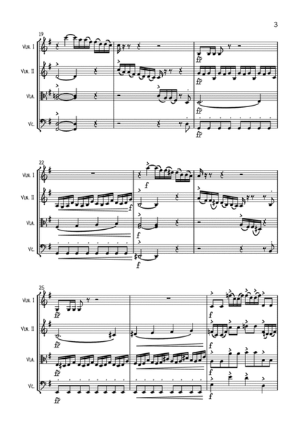 Prelude to the Holberg Suite - String Quartet image number null