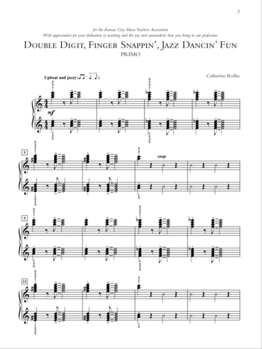 Dances for Two, Book 3 Small Ensemble scores gallery preview page 4