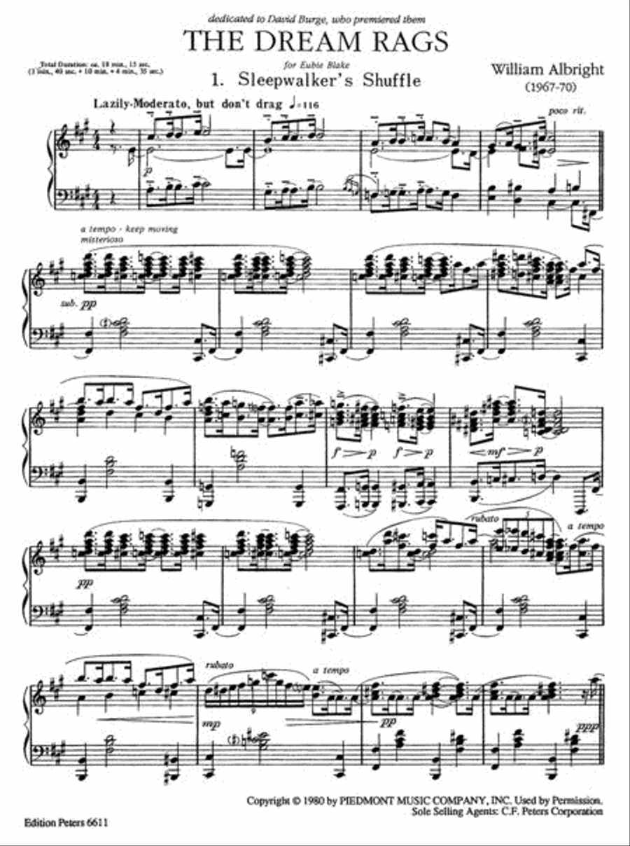 The Dream Rags The Dream Rags Piano Solo scores gallery preview page 2