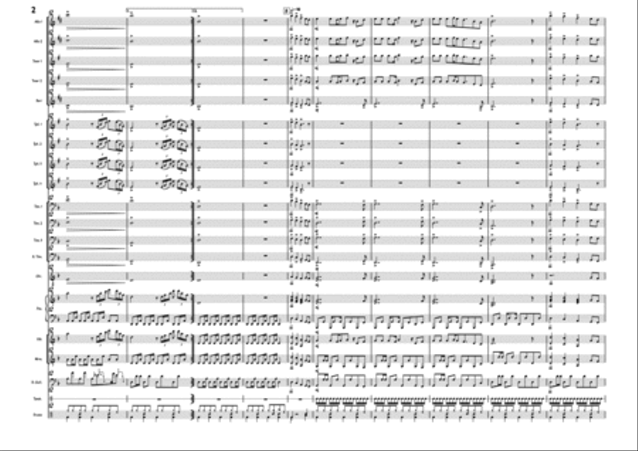 Gimme! Gimme! Gimme! (a Man After Midnight) Jazz Ensemble scores gallery preview page 2