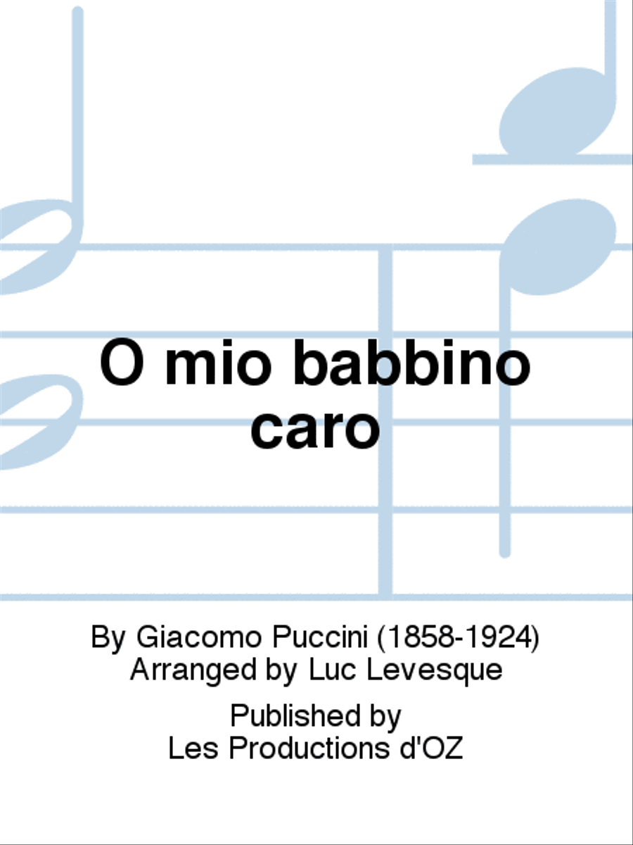 O mio babbino caro O mio babbino caro Classical Guitar scores gallery preview page 1