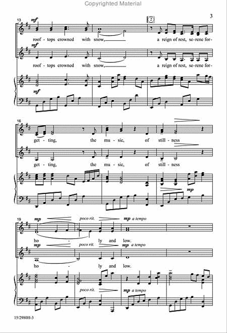 Stars I Shall Find SSA scores gallery preview page 3