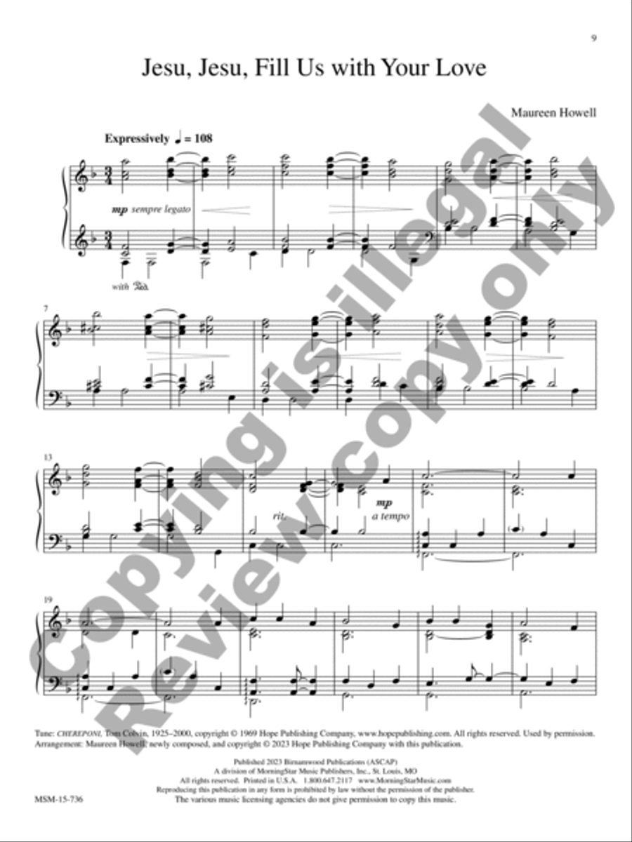Gather Us In Gather Us In Piano Solo scores gallery preview page 5