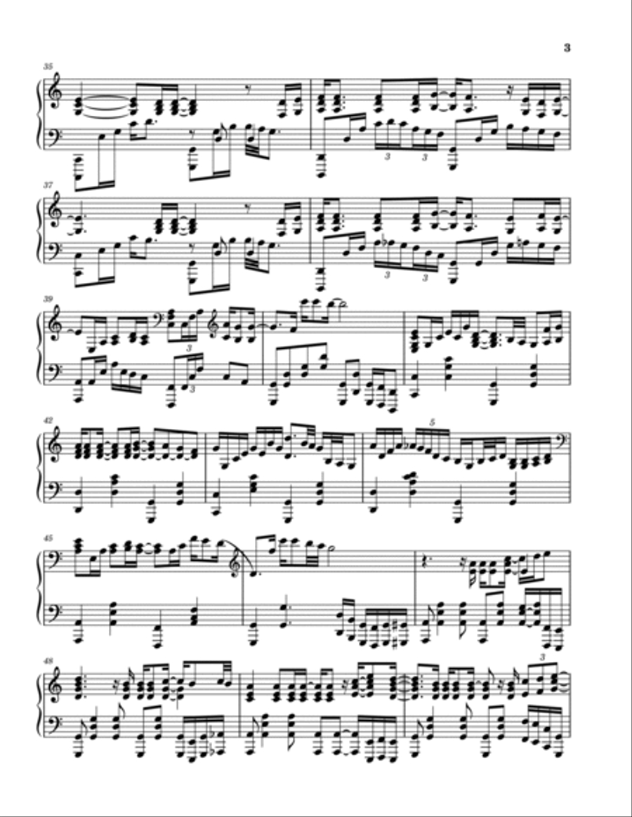 Wind Of Change Wind Of Change Piano Solo scores gallery preview page 3