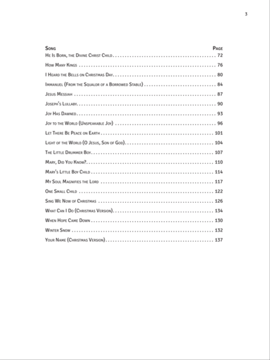 The Professional Pianist -- Praise Solos for Christmas Piano Solo scores gallery preview page 3
