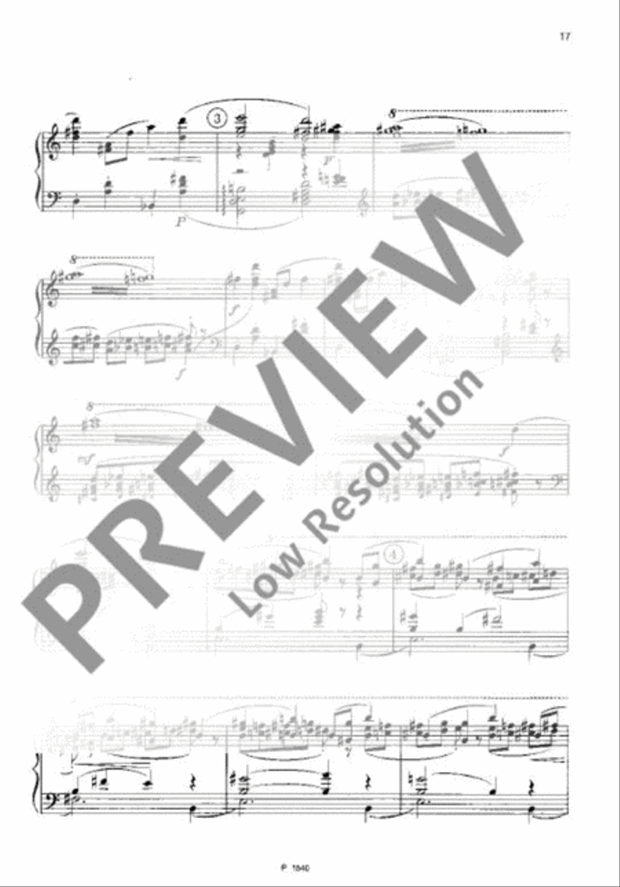 Bouquet of Flowers Choir scores gallery preview page 18