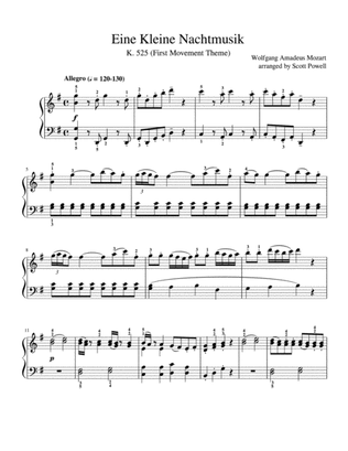 Eine Kleine Nachtmusik (Intermediate Piano)