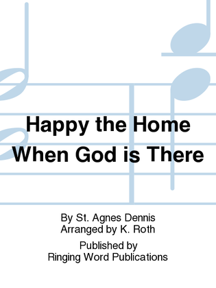 Book cover for Happy the Home When God is There