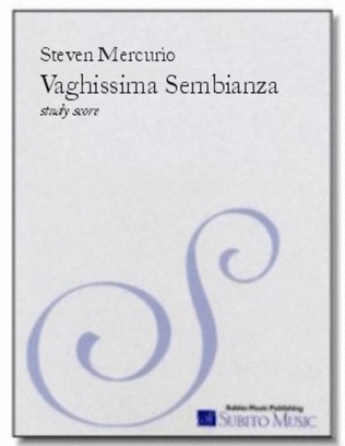 Book cover for Vaghissima Sembianza