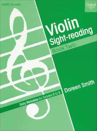 Book cover for Violin Sight-reading Book 2
