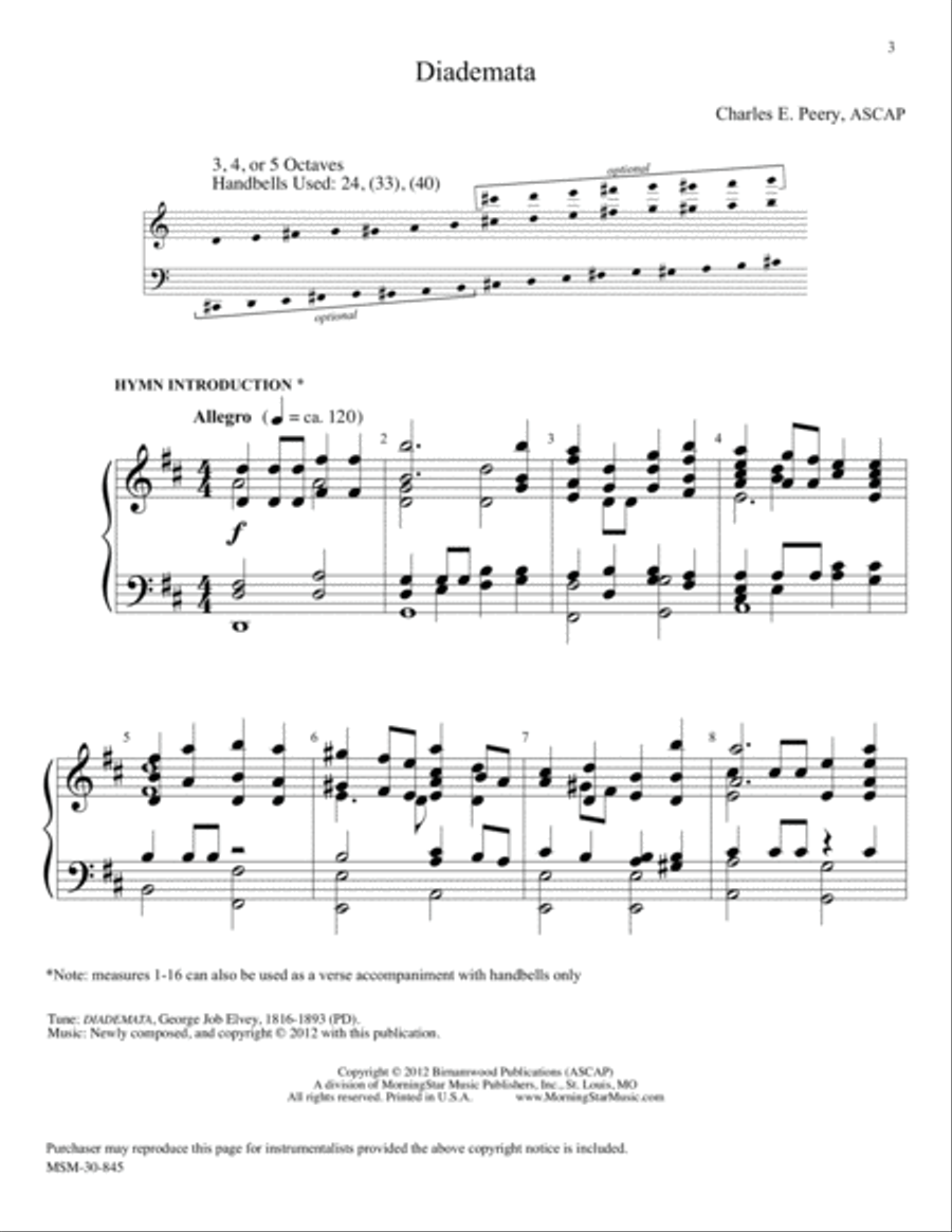 Diademata Choir scores gallery preview page 3