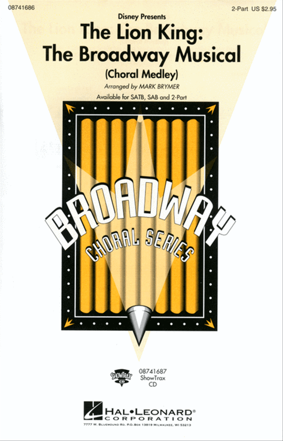 The Lion King: The Broadway Musical (Choral Medley) 2-Part scores gallery preview page 1