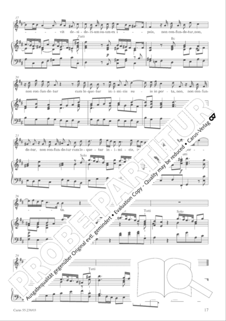 Nisi Dominus Nisi Dominus SSATB scores gallery preview page 20