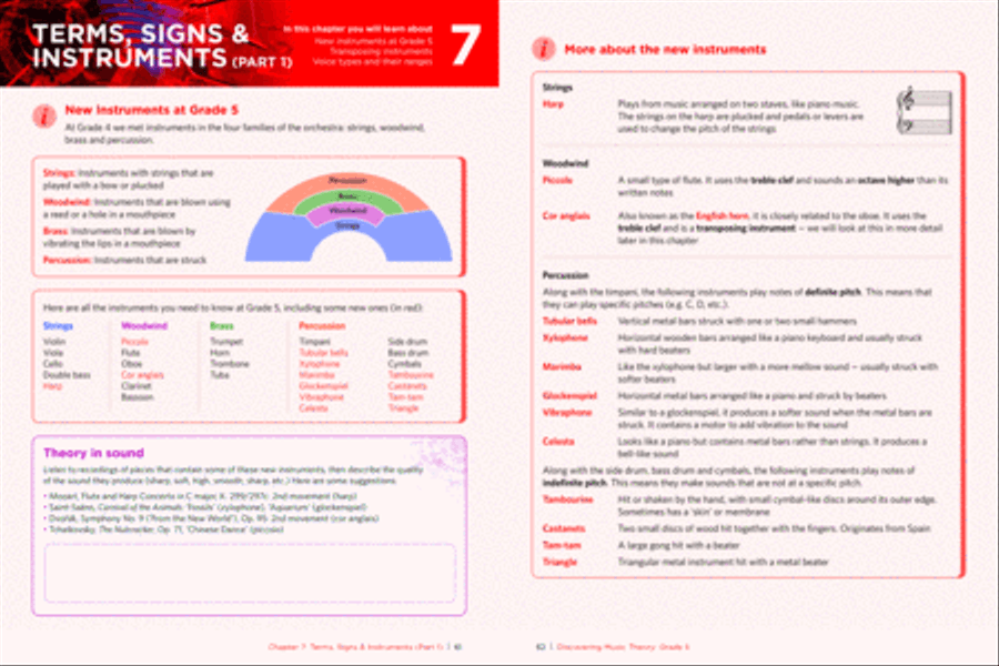 Discovering Music Theory Workbook Activity Books scores gallery preview page 6