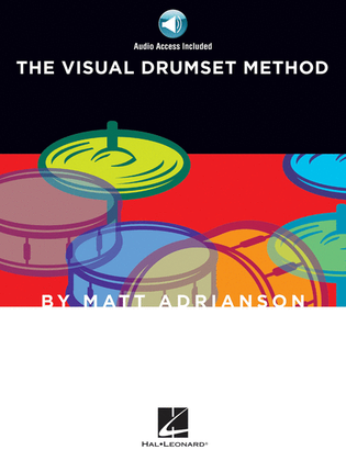 Book cover for The Visual Drumset Method