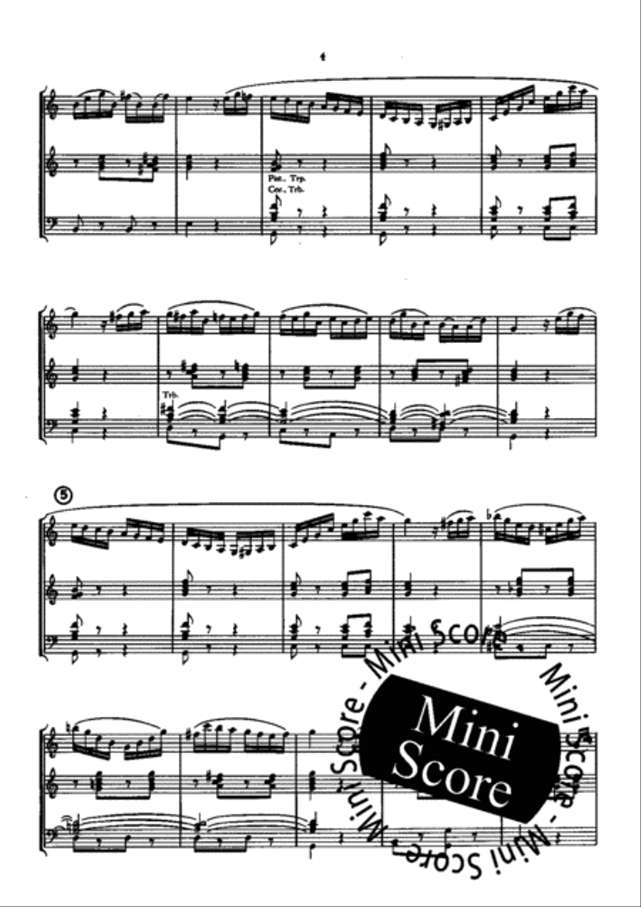 Ouverture de Concert Concert Band scores gallery preview page 7
