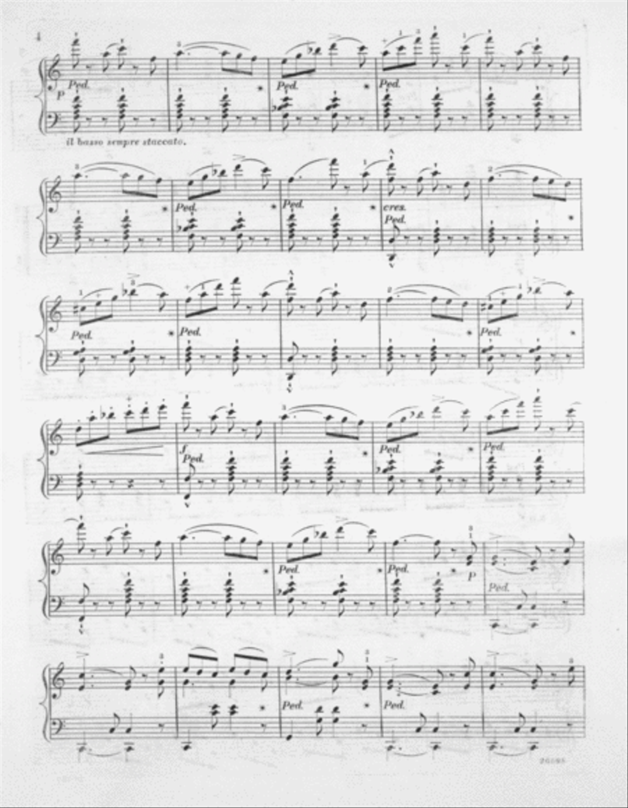 Maj. Anderson's Quick Step Piano Solo scores gallery preview page 3