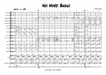No more snow! - Jazz Waltz - Big Band image number null